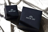 Pair Flash Earrings in Gold with Diamonds