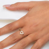 Vintage Design Ring in Gold with Diamonds
