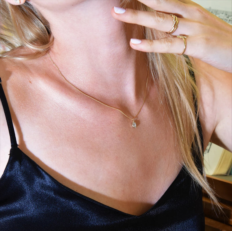 Zig Zag Wave Shape Ring in Gold with Diamonds