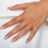 Vintage Design Ring in Gold with Diamonds