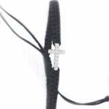 Cross Bracelet in Gold with Diamond
