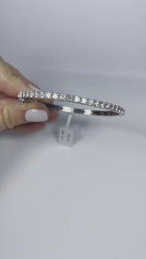 Sprinkled Round Bracelet in Gold with Diamond